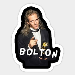 michael bolton quotes art 90s style retro vintage 70s Sticker